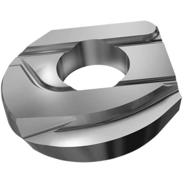 Iscar - HCDD205-090 QF Grade IC908 Carbide Milling Insert - TiAlN Finish, 0.183" Thick - Apex Tool & Supply