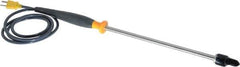 Fluke - -320 to 1112°F, K Ruggedized Surface, Thermocouple Probe - Apex Tool & Supply