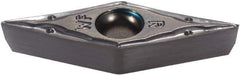 Iscar - VCET22.002 WF Grade IC907 Carbide Turning Insert - TiAlN Finish, 35° Diamond, 1/4" Inscr Circle, 1/8" Thick, 0.002" Corner Radius - Apex Tool & Supply