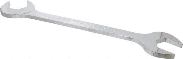Proto - 1-13/16" Standard Open End Wrench - 18-3/8" OAL, Double End, Chrome Finish, 15° & 60° Head Angle - Apex Tool & Supply