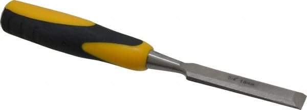 Value Collection - 10" OAL x 3/4" Blade Width Wood Chisel - Plastic Handle - Apex Tool & Supply