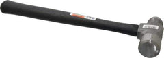 Stanley - 2 Lb Head High Carbon Steel Ball Pein Hammer - Hickory Handle, 15-7/8" OAL - Apex Tool & Supply