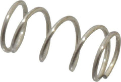 Value Collection - 0.12" OD, 0.012" Wire, 1/4" Free Length, Music Wire Compression Stock Springs Spring - 6.31 Lb Spring Rating - Apex Tool & Supply