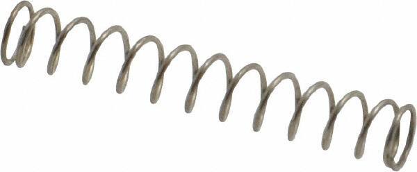 Value Collection - 0.12" OD, 0.012" Wire, 3/4" Free Length, Music Wire Compression Stock Springs Spring - 1.93 Lb Spring Rating - Apex Tool & Supply