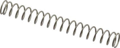 Value Collection - 0.12" OD, 0.012" Wire, 1" Free Length, Music Wire Compression Stock Springs Spring - 1.43 Lb Spring Rating - Apex Tool & Supply