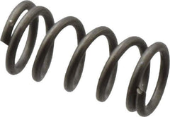Value Collection - 0.12" OD, 0.016" Wire, 1/4" Free Length, Music Wire Compression Stock Springs Spring - 18.87 Lb Spring Rating - Apex Tool & Supply