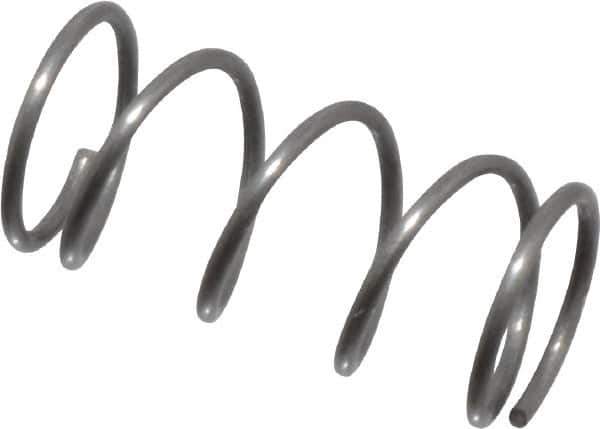 Value Collection - 0.18" OD, 0.016" Wire, 3/8" Free Length, Music Wire Compression Stock Springs Spring - 5.7 Lb Spring Rating - Apex Tool & Supply