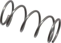 Value Collection - 0.18" OD, 0.016" Wire, 3/8" Free Length, Music Wire Compression Stock Springs Spring - 5.7 Lb Spring Rating - Apex Tool & Supply