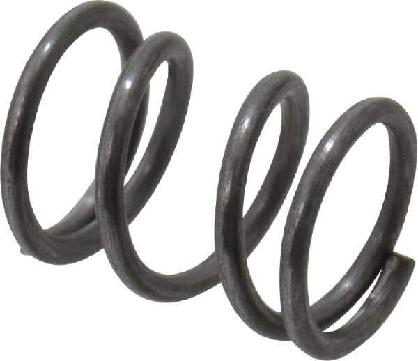 Value Collection - 0.18" OD, 0.02" Wire, 1/4" Free Length, Music Wire Compression Stock Springs Spring - 21.18 Lb Spring Rating - Apex Tool & Supply