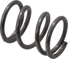 Value Collection - 0.18" OD, 0.02" Wire, 1/4" Free Length, Music Wire Compression Stock Springs Spring - 21.18 Lb Spring Rating - Apex Tool & Supply