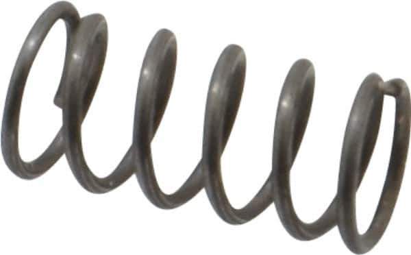Value Collection - 0.18" OD, 0.02" Wire, 3/8" Free Length, Music Wire Compression Stock Springs Spring - 12.59 Lb Spring Rating - Apex Tool & Supply
