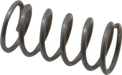 Value Collection - 0.18" OD, 0.02" Wire, 3/8" Free Length, Music Wire Compression Stock Springs Spring - 12.59 Lb Spring Rating - Apex Tool & Supply