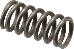 Value Collection - 0.18" OD, 0.026" Wire, 3/8" Free Length, Music Wire Compression Stock Springs Spring - 32.65 Lb Spring Rating - Apex Tool & Supply