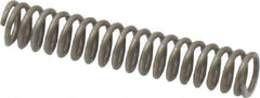 Value Collection - 0.18" OD, 0.026" Wire, 1" Free Length, Music Wire Compression Stock Springs Spring - 10.59 Lb Spring Rating - Apex Tool & Supply
