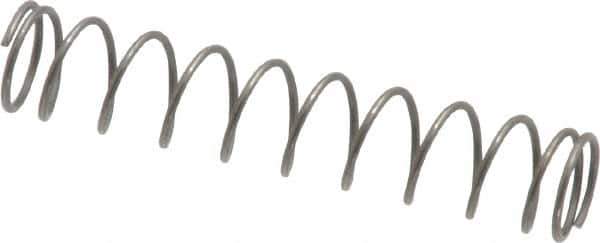 Value Collection - 0.24" OD, 0.02" Wire, 1-1/4" Free Length, Music Wire Compression Stock Springs Spring - 2.16 Lb Spring Rating - Apex Tool & Supply