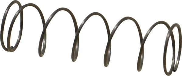Value Collection - 0.3" OD, 0.02" Wire, 1" Free Length, Music Wire Compression Stock Springs Spring - 2.04 Lb Spring Rating - Apex Tool & Supply