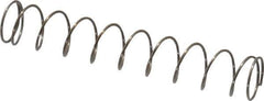 Value Collection - 0.3" OD, 0.02" Wire, 1-3/4" Free Length, Music Wire Compression Stock Springs Spring - 1.14 Lb Spring Rating - Apex Tool & Supply