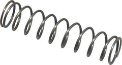 Value Collection - 0.3" OD, 0.026" Wire, 1-1/4" Free Length, Music Wire Compression Stock Springs Spring - 3.51 Lb Spring Rating - Apex Tool & Supply