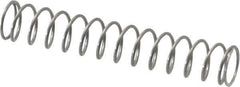 Value Collection - 0.3" OD, 0.026" Wire, 1-3/4" Free Length, Music Wire Compression Stock Springs Spring - 2.47 Lb Spring Rating - Apex Tool & Supply