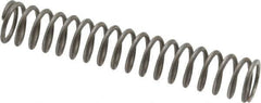 Value Collection - 0.3" OD, 0.035" Wire, 1-3/4" Free Length, Music Wire Compression Stock Springs Spring - 7.05 Lb Spring Rating - Apex Tool & Supply