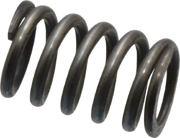 Value Collection - 0.3" OD, 0.041" Wire, 1/2" Free Length, Music Wire Compression Stock Springs Spring - 51.85 Lb Spring Rating - Apex Tool & Supply