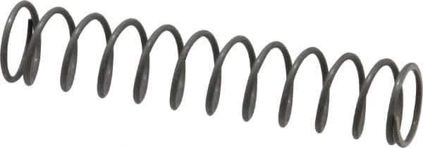 Value Collection - 0.36" OD, 0.032" Wire, 1-3/4" Free Length, Music Wire Compression Stock Springs Spring - 3.94 Lb Spring Rating - Apex Tool & Supply