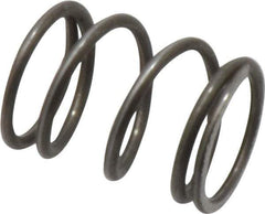 Value Collection - 0.36" OD, 0.035" Wire, 1/2" Free Length, Music Wire Compression Stock Springs Spring - 20.17 Lb Spring Rating - Apex Tool & Supply