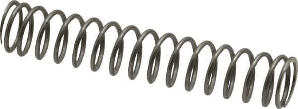 Value Collection - 0.36" OD, 0.035" Wire, 2" Free Length, Music Wire Compression Stock Springs Spring - 4.19 Lb Spring Rating - Apex Tool & Supply