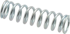 Value Collection - 0.36" OD, 0.047" Wire, 1-1/4" Free Length, Music Wire Compression Stock Springs Spring - 21.85 Lb Spring Rating - Apex Tool & Supply