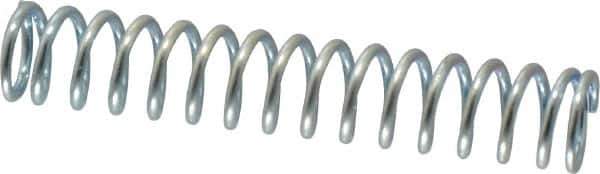 Value Collection - 0.36" OD, 0.047" Wire, 2" Free Length, Music Wire Compression Stock Springs Spring - 13.23 Lb Spring Rating - Apex Tool & Supply
