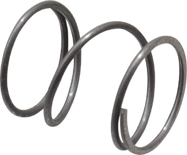 Value Collection - 0.42" OD, 0.028" Wire, 1/2" Free Length, Music Wire Compression Stock Springs Spring - 7.54 Lb Spring Rating - Apex Tool & Supply
