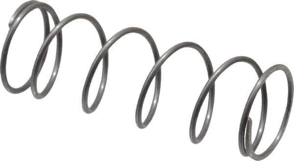 Value Collection - 0.42" OD, 0.028" Wire, 1-1/4" Free Length, Music Wire Compression Stock Springs Spring - 2.8 Lb Spring Rating - Apex Tool & Supply