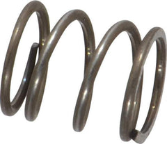 Value Collection - 0.42" OD, 0.041" Wire, 1/2" Free Length, Music Wire Compression Stock Springs Spring - 28.24 Lb Spring Rating - Apex Tool & Supply