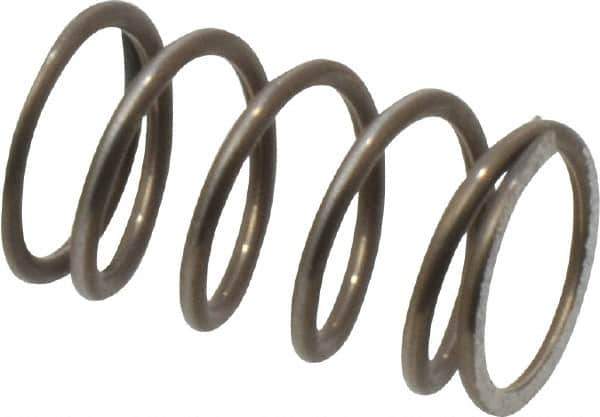 Value Collection - 0.42" OD, 0.041" Wire, 3/4" Free Length, Music Wire Compression Stock Springs Spring - 17.67 Lb Spring Rating - Apex Tool & Supply