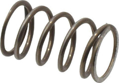 Value Collection - 0.42" OD, 0.041" Wire, 3/4" Free Length, Music Wire Compression Stock Springs Spring - 17.67 Lb Spring Rating - Apex Tool & Supply