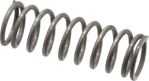 Value Collection - 0.42" OD, 0.047" Wire, 1-1/4" Free Length, Music Wire Compression Stock Springs Spring - 16.53 Lb Spring Rating - Apex Tool & Supply