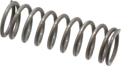 Value Collection - 0.42" OD, 0.047" Wire, 1-1/4" Free Length, Music Wire Compression Stock Springs Spring - 16.53 Lb Spring Rating - Apex Tool & Supply