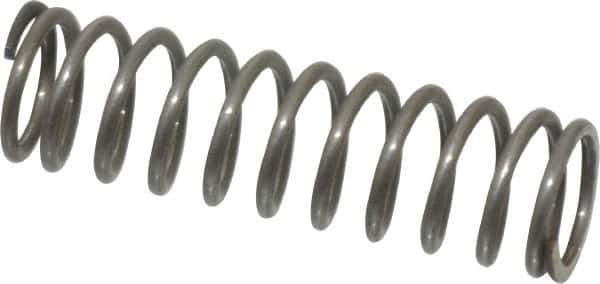 Value Collection - 0.42" OD, 0.047" Wire, 1-1/2" Free Length, Music Wire Compression Stock Springs Spring - 13.59 Lb Spring Rating - Apex Tool & Supply