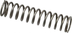 Value Collection - 0.42" OD, 0.047" Wire, 1-3/4" Free Length, Music Wire Compression Stock Springs Spring - 11.54 Lb Spring Rating - Apex Tool & Supply