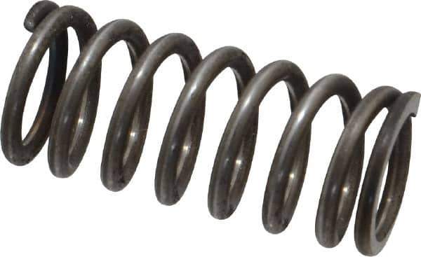 Value Collection - 0.42" OD, 0.054" Wire, 1" Free Length, Music Wire Compression Stock Springs Spring - 36.1 Lb Spring Rating - Apex Tool & Supply