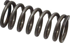 Value Collection - 0.42" OD, 0.054" Wire, 1" Free Length, Music Wire Compression Stock Springs Spring - 36.1 Lb Spring Rating - Apex Tool & Supply