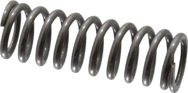 Value Collection - 0.42" OD, 0.054" Wire, 1-1/4" Free Length, Music Wire Compression Stock Springs Spring - 28.2 Lb Spring Rating - Apex Tool & Supply