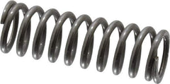 Value Collection - 0.42" OD, 0.054" Wire, 1-1/4" Free Length, Music Wire Compression Stock Springs Spring - 28.2 Lb Spring Rating - Apex Tool & Supply