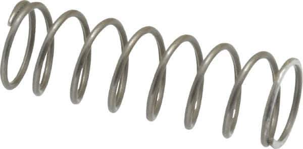 Value Collection - 0.48" OD, 0.041" Wire, 1-1/2" Free Length, Music Wire Compression Stock Springs Spring - 6.82 Lb Spring Rating - Apex Tool & Supply