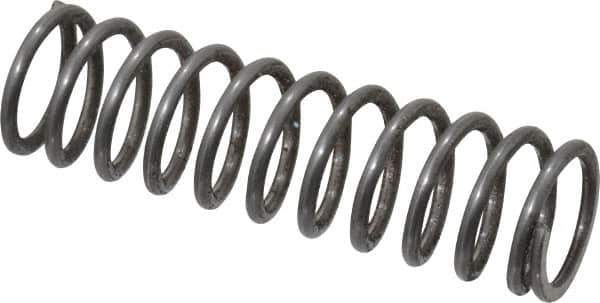 Value Collection - 0.48" OD, 0.054" Wire, 1-3/4" Free Length, Music Wire Compression Stock Springs Spring - 15.27 Lb Spring Rating - Apex Tool & Supply