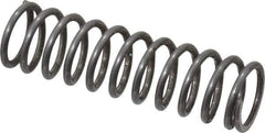 Value Collection - 0.48" OD, 0.054" Wire, 1-3/4" Free Length, Music Wire Compression Stock Springs Spring - 15.27 Lb Spring Rating - Apex Tool & Supply