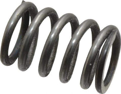 Value Collection - 0.48" OD, 0.062" Wire, 3/4" Free Length, Music Wire Compression Stock Springs Spring - 67.46 Lb Spring Rating - Apex Tool & Supply