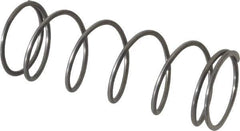 Value Collection - 0.6" OD, 0.041" Wire, 1-3/4" Free Length, Music Wire Compression Stock Springs Spring - 4.29 Lb Spring Rating - Apex Tool & Supply