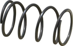 Value Collection - 0.6" OD, 0.047" Wire, 1" Free Length, Music Wire Compression Stock Springs Spring - 12.19 Lb Spring Rating - Apex Tool & Supply