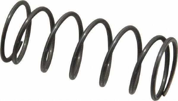 Value Collection - 0.6" OD, 0.047" Wire, 1-1/2" Free Length, Music Wire Compression Stock Springs Spring - 7.86 Lb Spring Rating - Apex Tool & Supply